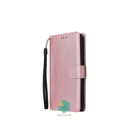 خرید کیف چرم گوشی سامسونگ Galaxy M12 مدل ایمپریال قفل دار رنگ صورتی