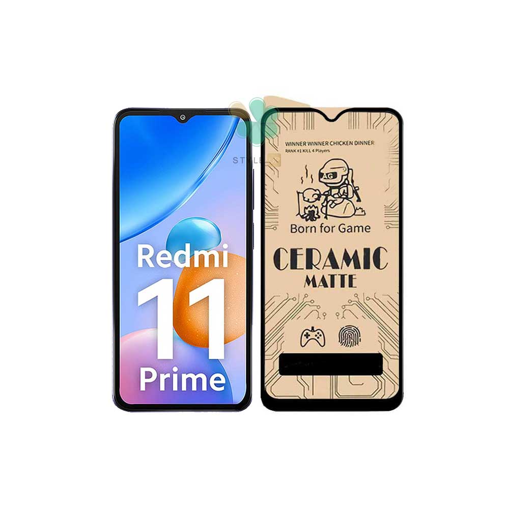 قیمت گلس سرامیکی مات گوشی شیائومی Xiaomi Redmi 11 Prime 4G 