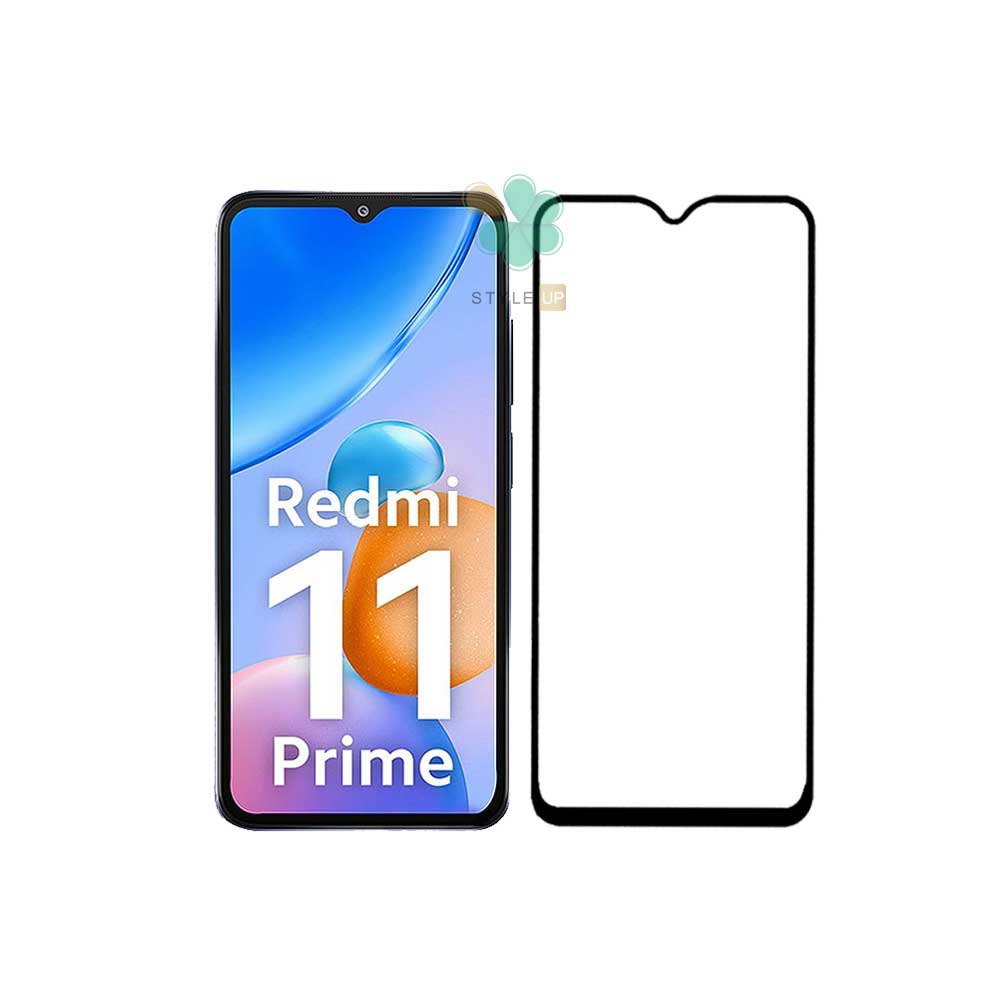 قیمت گلس گوشی شیائومی Xiaomi Redmi 11 Prime 4G مدل تمام صفحه