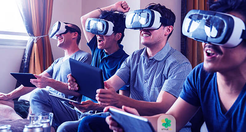 عینک واقعیت مجازی برای کنسول بازی