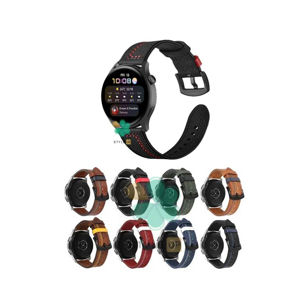 قیمت بند چرمی ساعت هواوی واچ Huawei Watch 3 مدل Nubuck Leather
