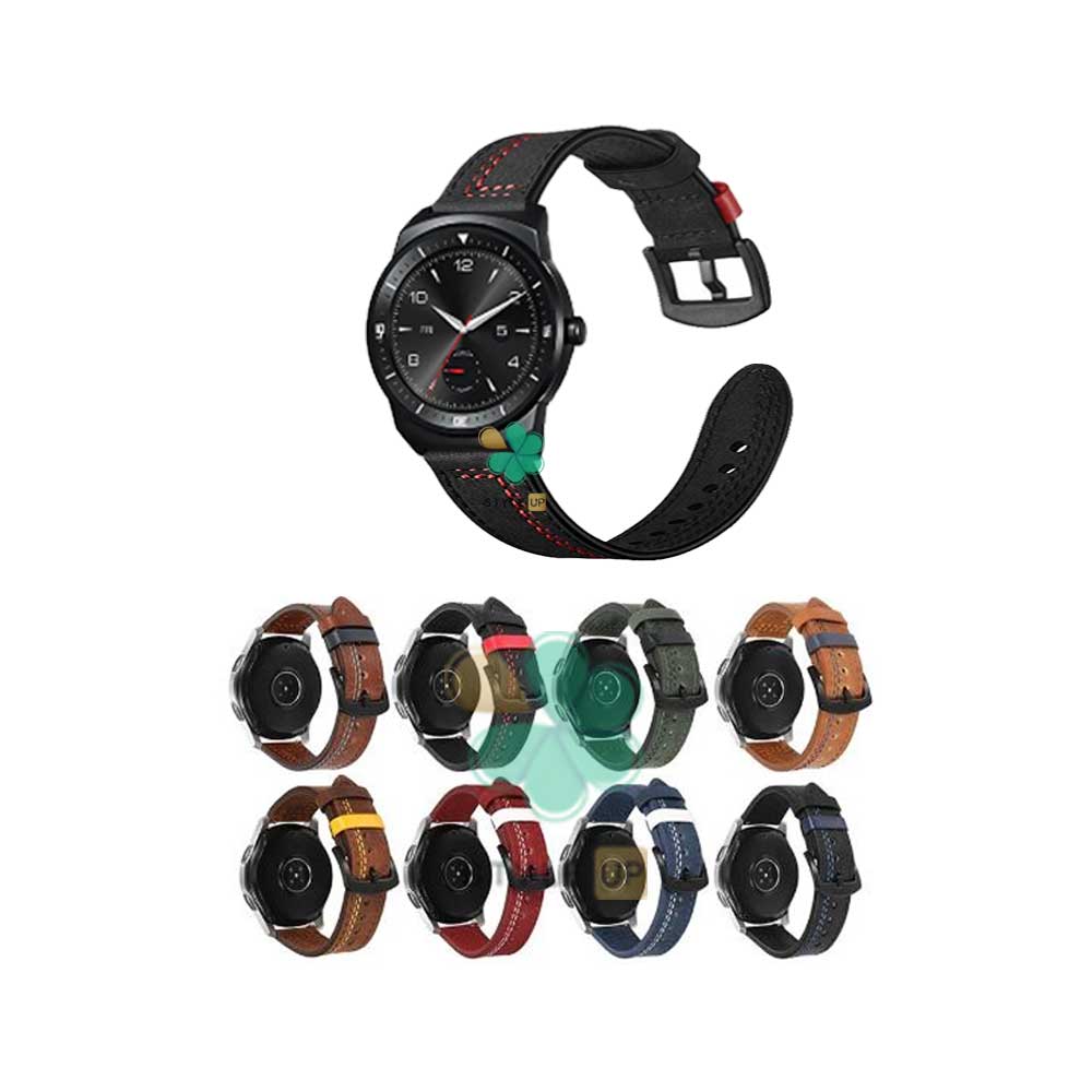 قیمت بند چرمی ساعت ال جی LG G Watch R W110 مدل Nubuck Leather