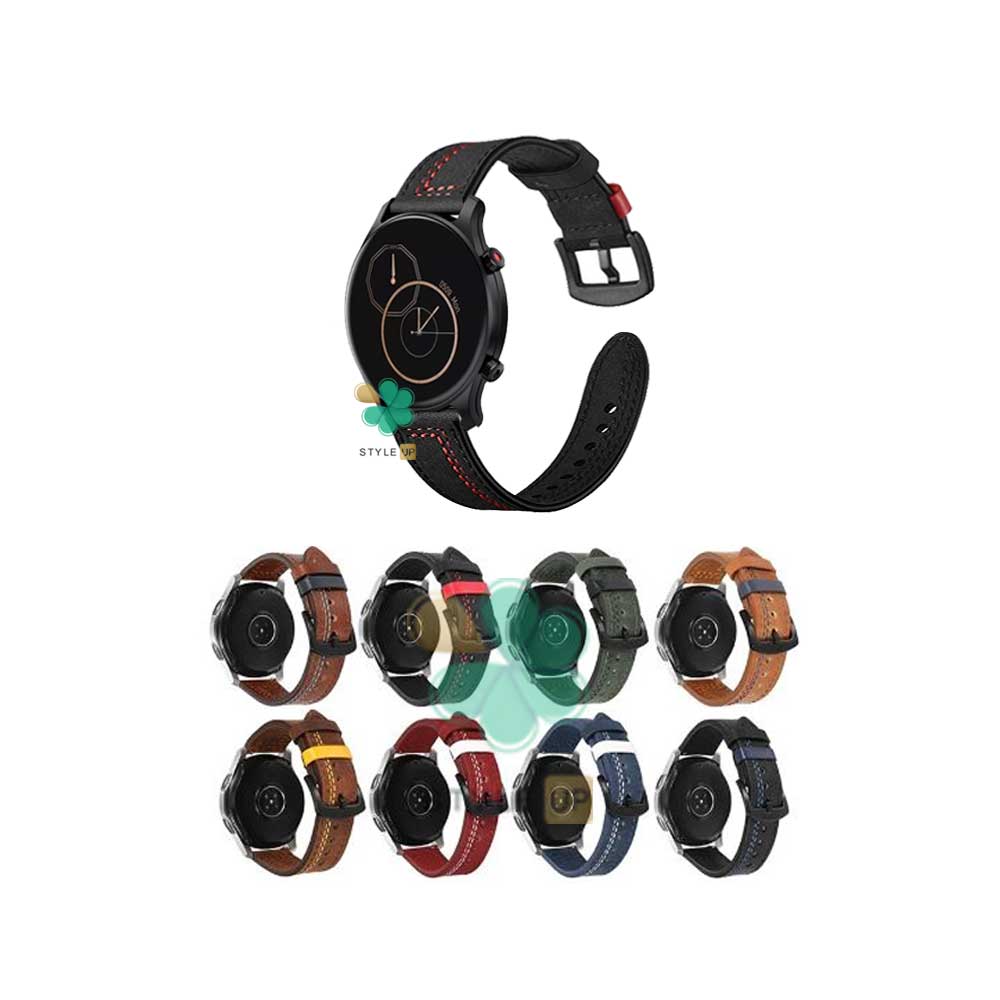 قیمت بند چرمی ساعت شیائومی Xiaomi Haylou RS3 LS04 مدل Nubuck Leather