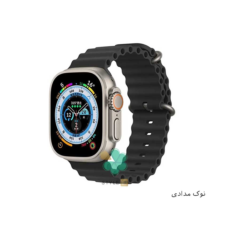 خرید بند ساعت هوشمند اپل واچ Apple Watch 45/49mm مدل Ocean Loop رنگ نوک مدادی