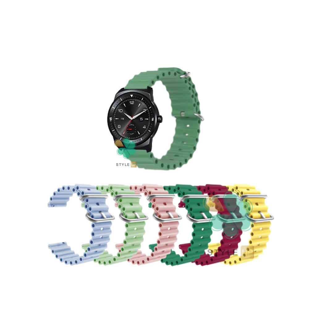 قیمت بند ساعت هوشمند ال جی LG G Watch R W110 مدل Ocean Loop