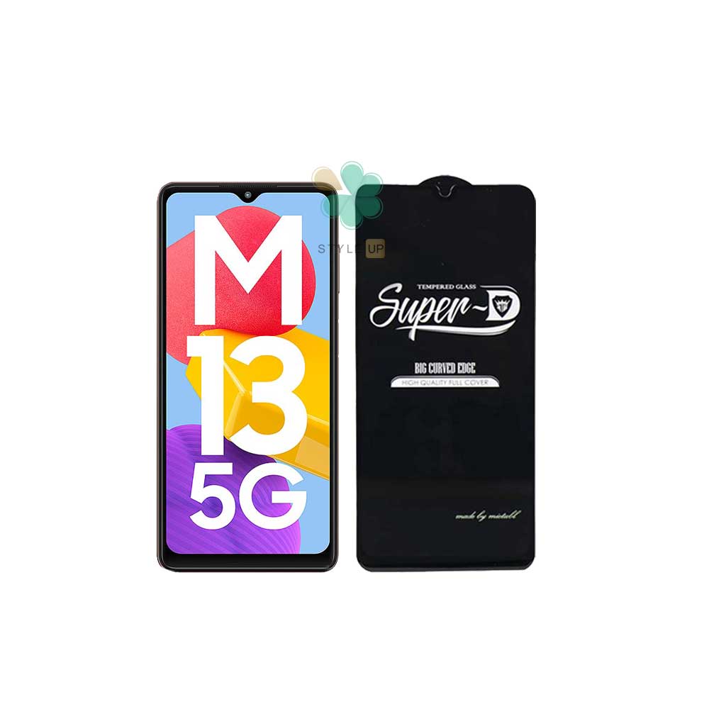 خرید گلس گوشی سامسونگ Samsung Galaxy M13 5G تمام صفحه Super D