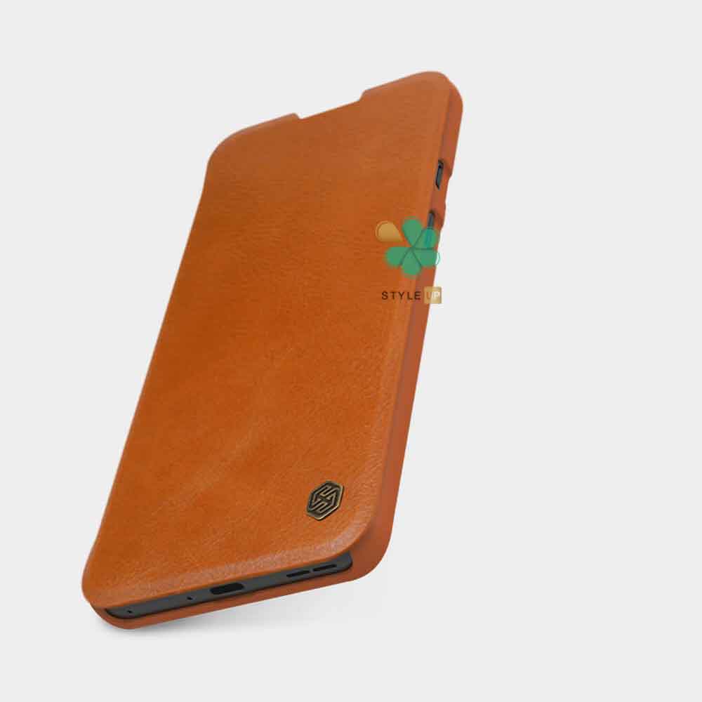 خرید کیف چرمی نیلکین گوشی وان پلاس OnePlus 9R مدل Qin