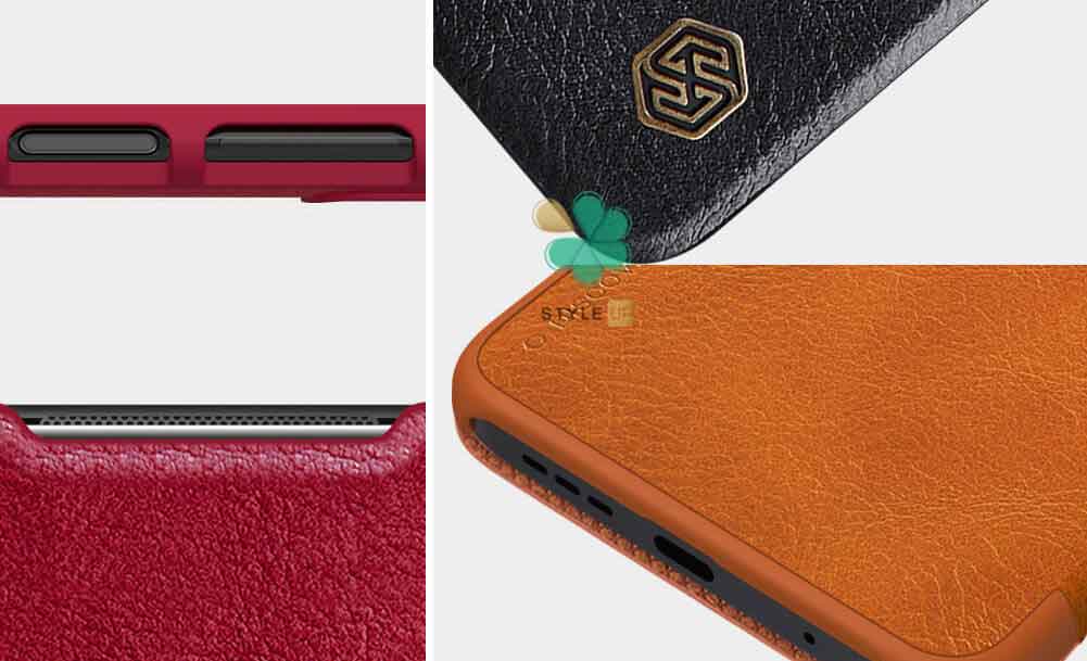 خرید کیف چرمی نیلکین گوشی شیائومی Xiaomi Poco M3 مدل Qin