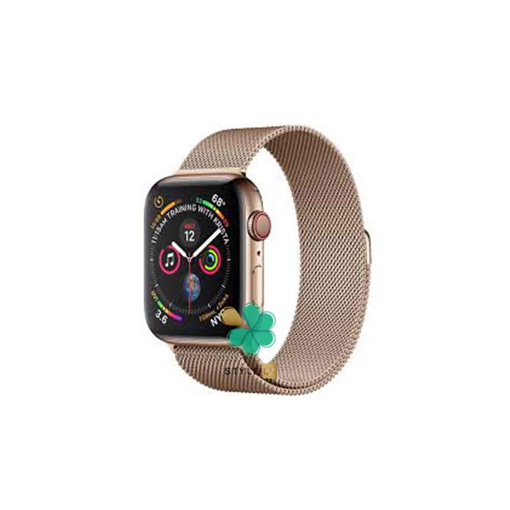 Apple watch 4 sale gold milanese loop