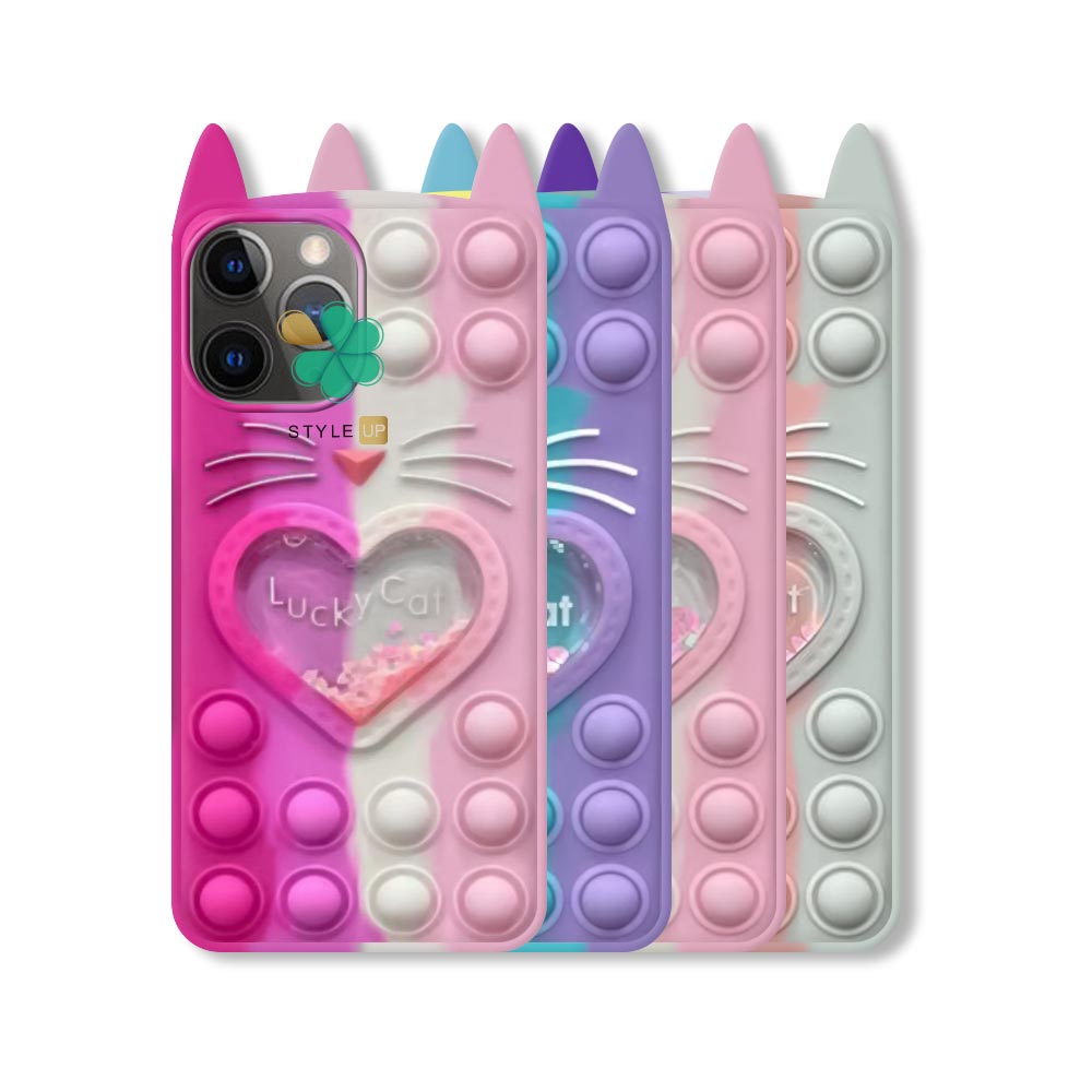 قیمت قاب فیجت گوشی اپل آیفون Apple iPhone 14 Pro طرح Lucky Cat
