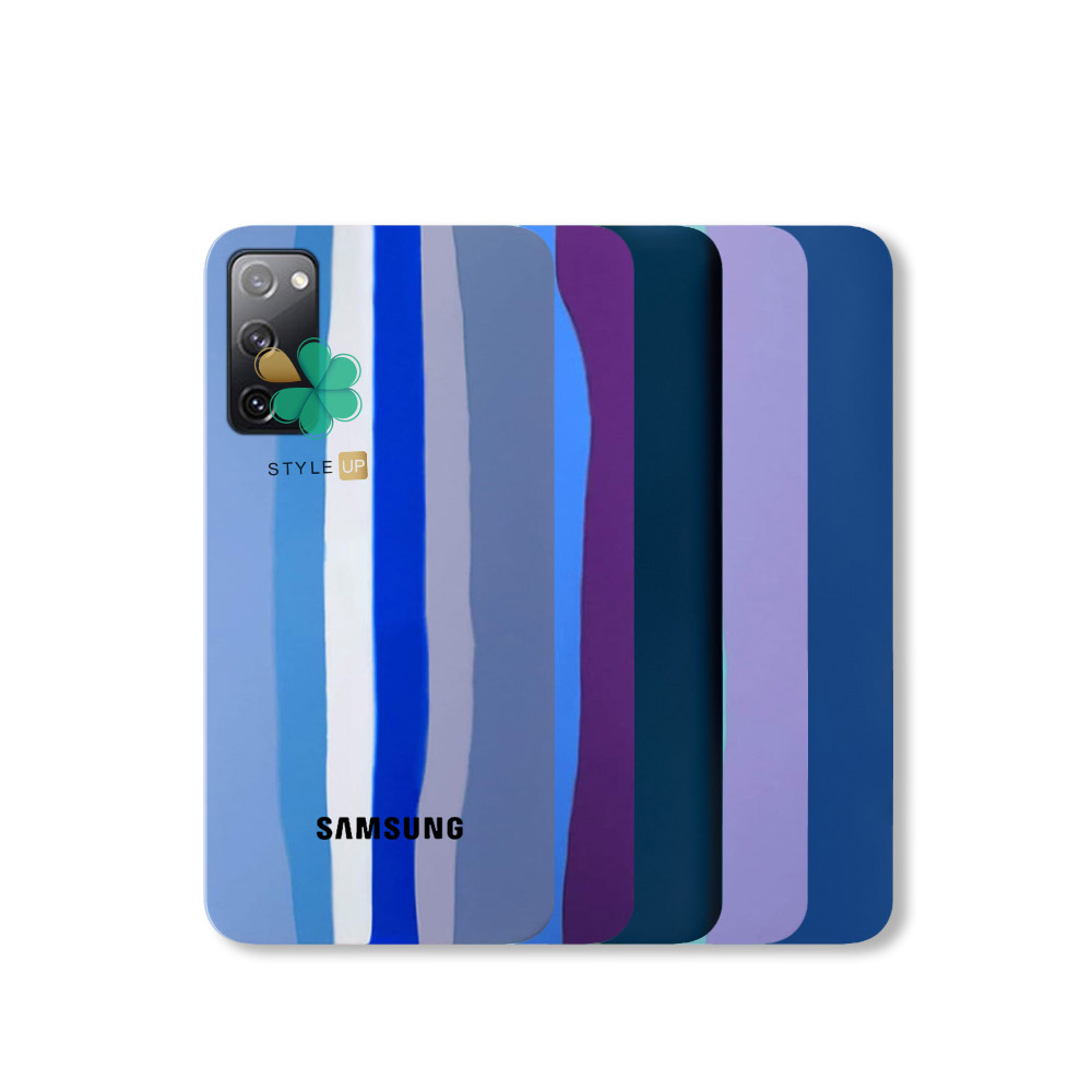 قیمت قاب سیلیکونی گوشی سامسونگ Samsung Galaxy S20 / 5G مدل رنگین کمان