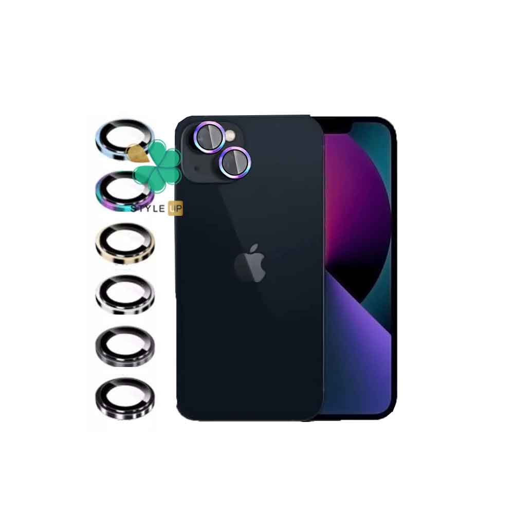 قیمت گلس محافظ لنز گوشی اپل آیفون Apple iPhone 14 مدل دور فلزی