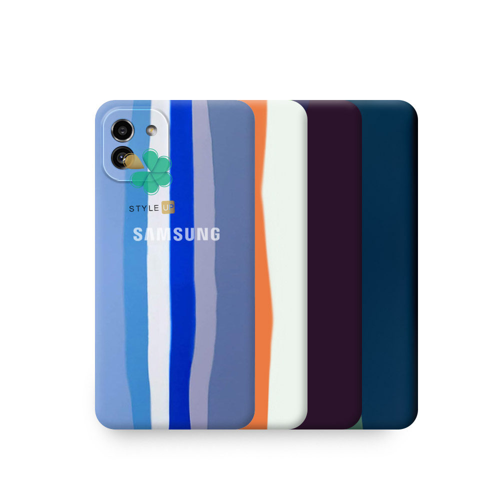 قیمت قاب سیلیکونی گوشی سامسونگ Samsung Galaxy A04 مدل رنگین کمان