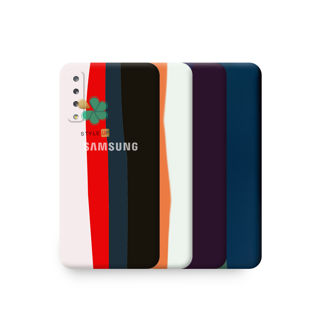 قیمت قاب سیلیکونی گوشی سامسونگ Samsung Galaxy A7 2018 مدل رنگین کمان