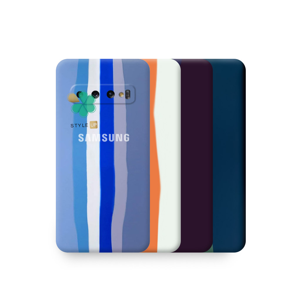 قیمت قاب سیلیکونی گوشی سامسونگ Samsung Galaxy S10 مدل رنگین کمان