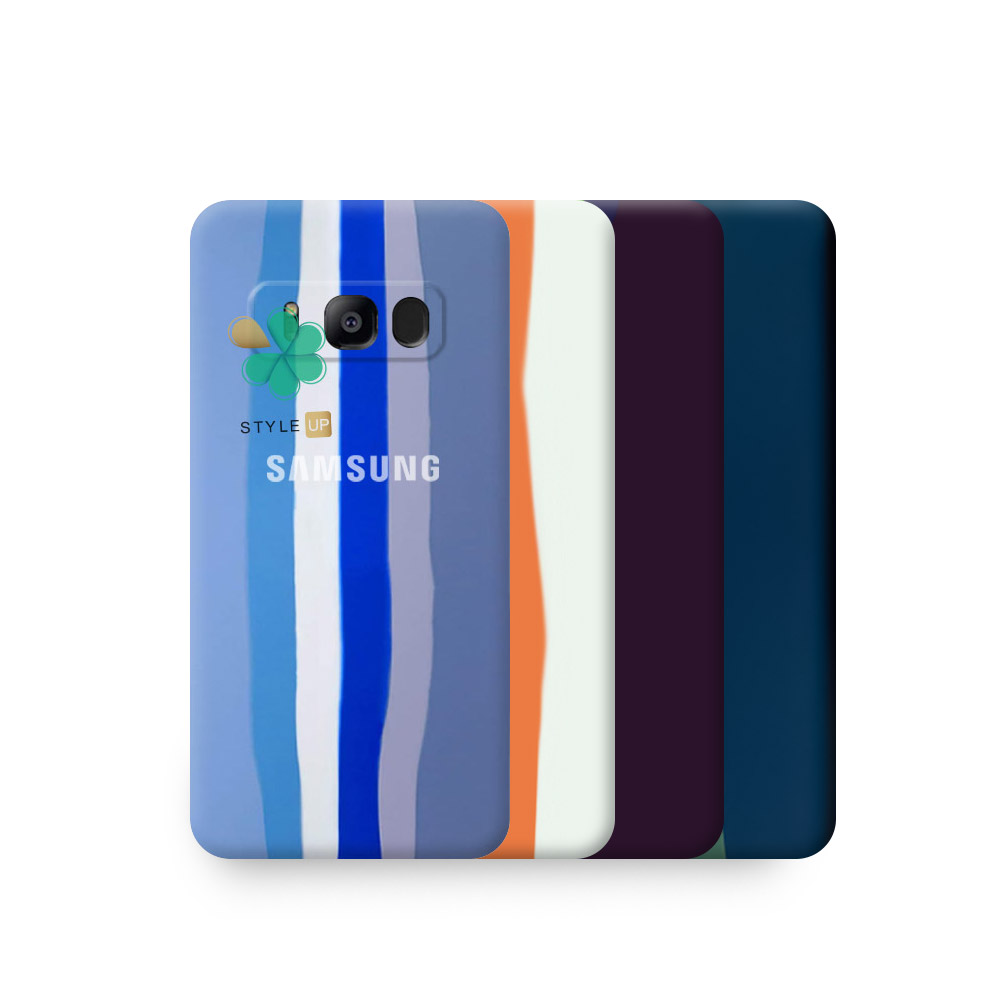 قیمت قاب سیلیکونی گوشی سامسونگ Samsung Galaxy S8 Plus مدل رنگین کمان