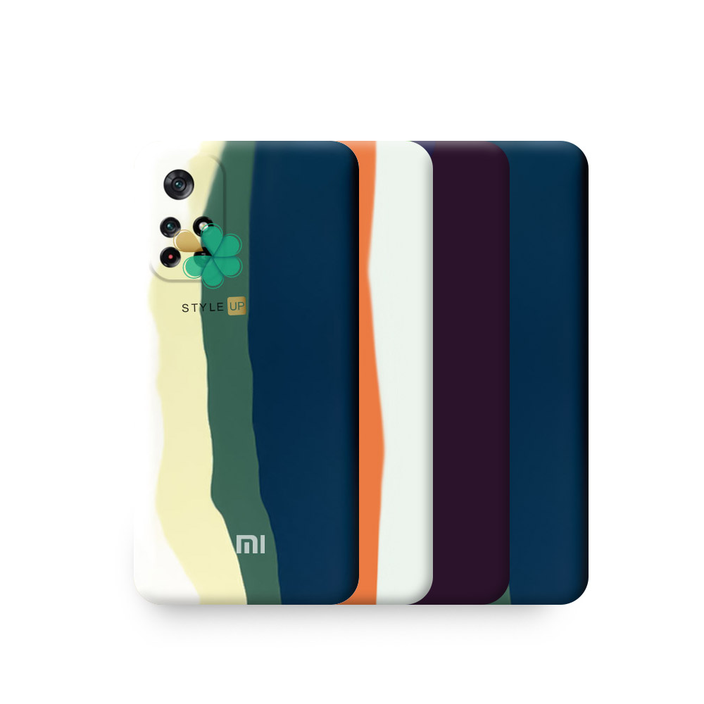 عکس قاب سیلیکونی گوشی شیائومی Redmi Note 11S 5G مدل رنگین کمان