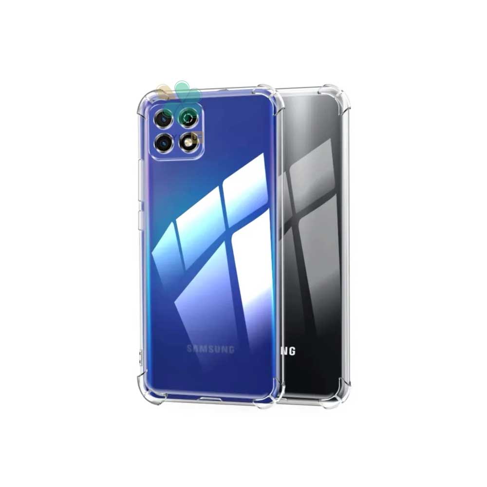 خرید قاب ایربگ دار گوشی سامسونگ Samsung A22 5G مدل محافظ لنز دار
