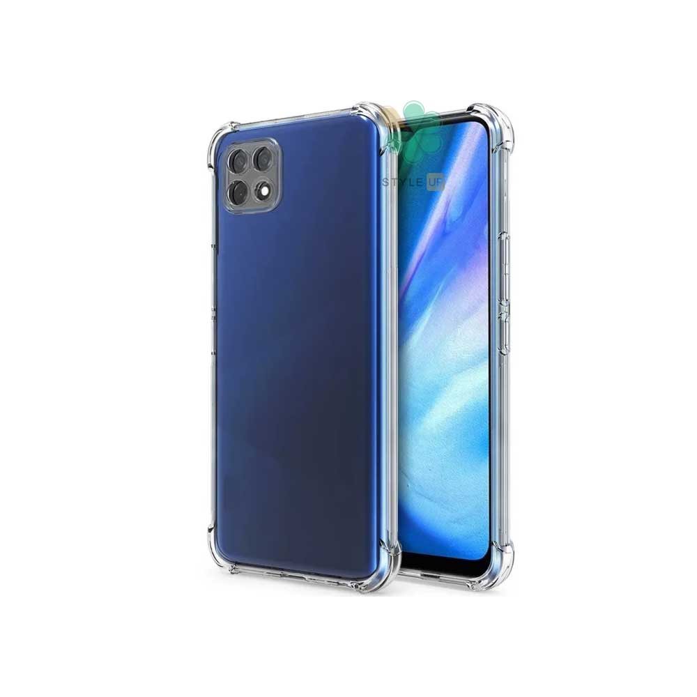 خرید قاب ایربگ دار گوشی سامسونگ Samsung F42 5G مدل محافظ لنز دار