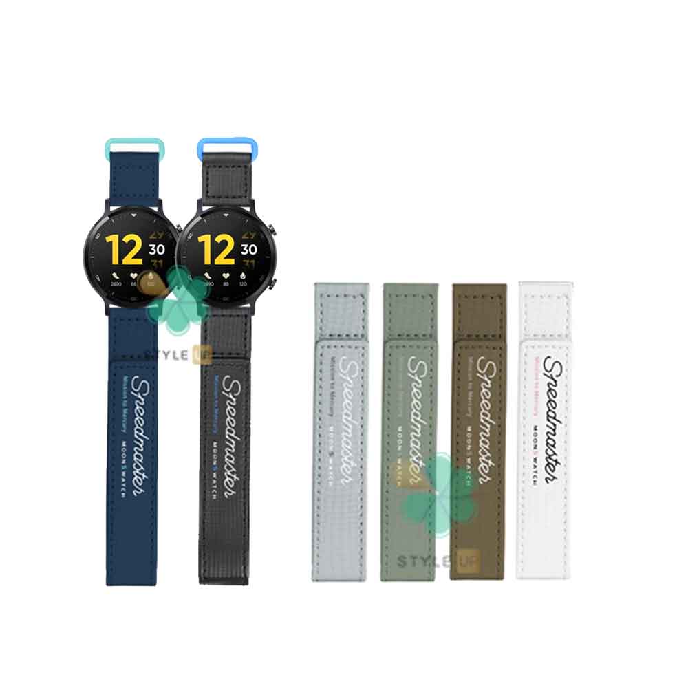 قیمت بند چرمی چسبی ساعت ریلمی Realme Watch S مدل SpeedMaster