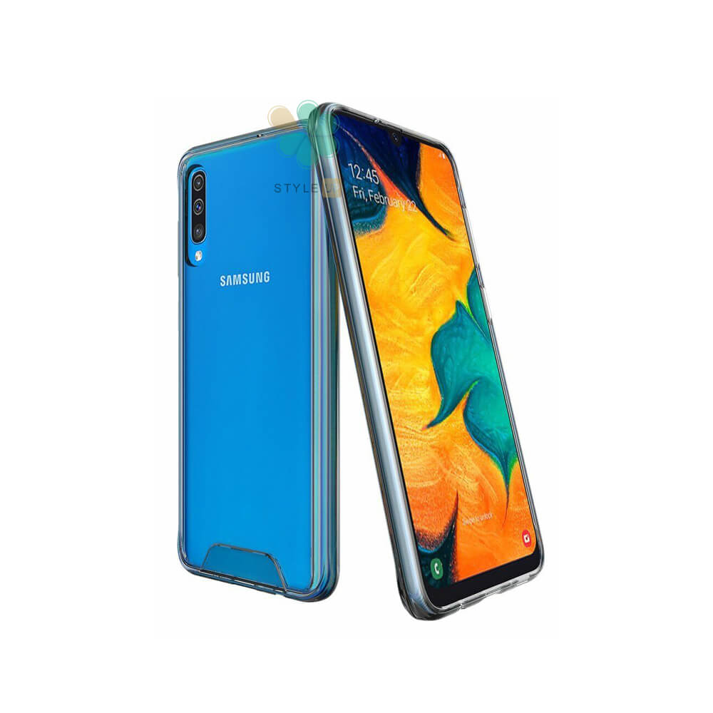 مشخصات قاب ژله ای Space مناسب Galaxy A30s / A50s دارای لبه‌های برجسته
