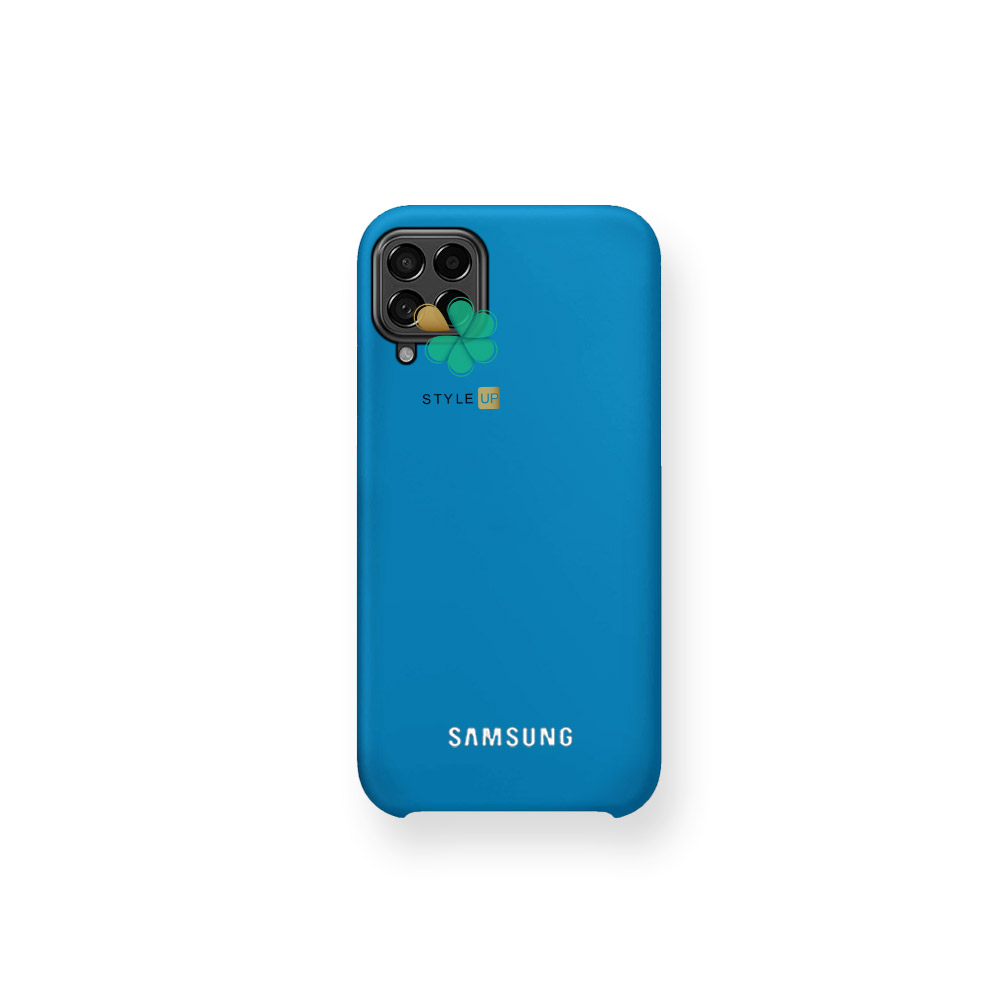 قیمت و خرید قاب سیلیکونی مناسب گوشی Galaxy M53 رنگ آبی ضد ضربه