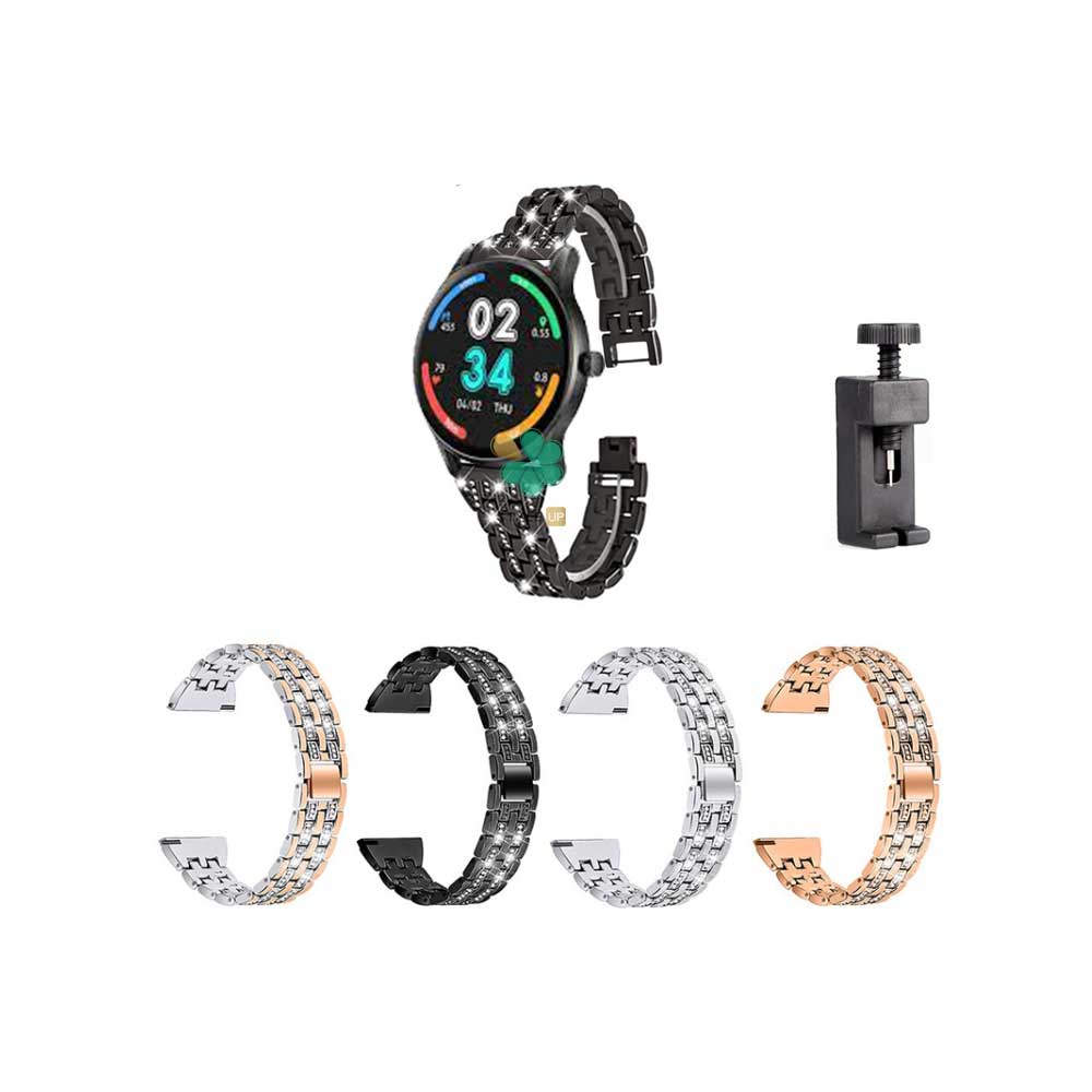 خرید بند ساعت فلزی Wearlizer مناسب شیائومی هایلو GS LS09A بادوام و باکیفیت