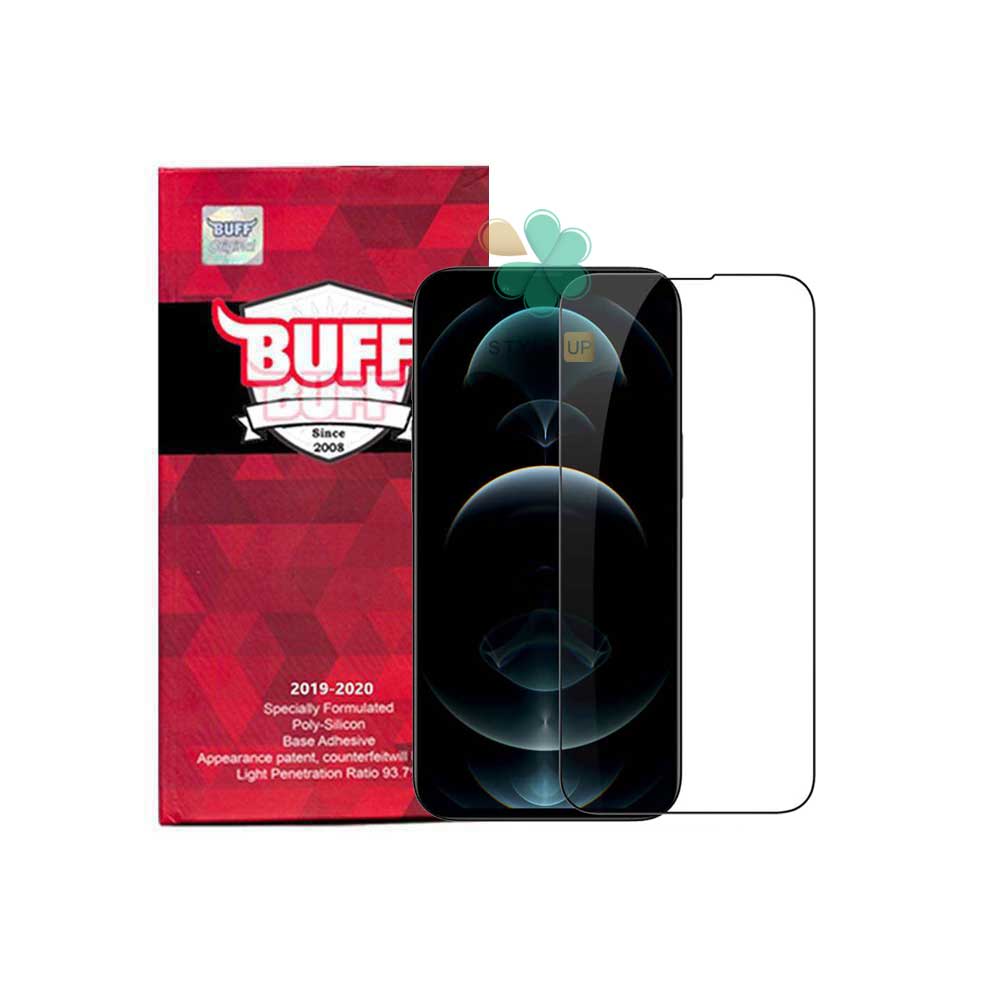 مشخصات گلس Buff 5D ویژه گوشی آیفون 14 پلاس با شفافیت بالا