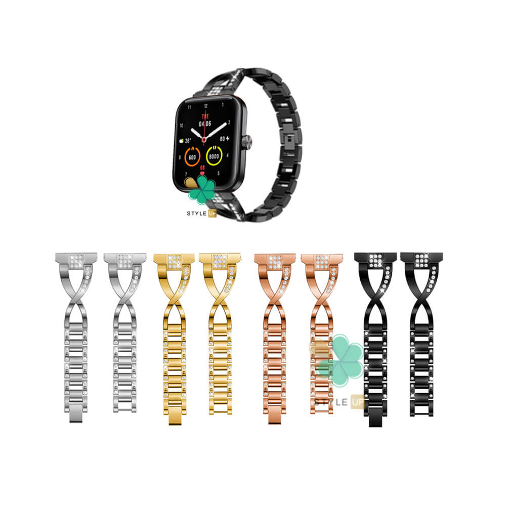 خرید بند ساعت استیل Flash مناسب شیائومی Maimo Watch بدون آسیب به مچ دست