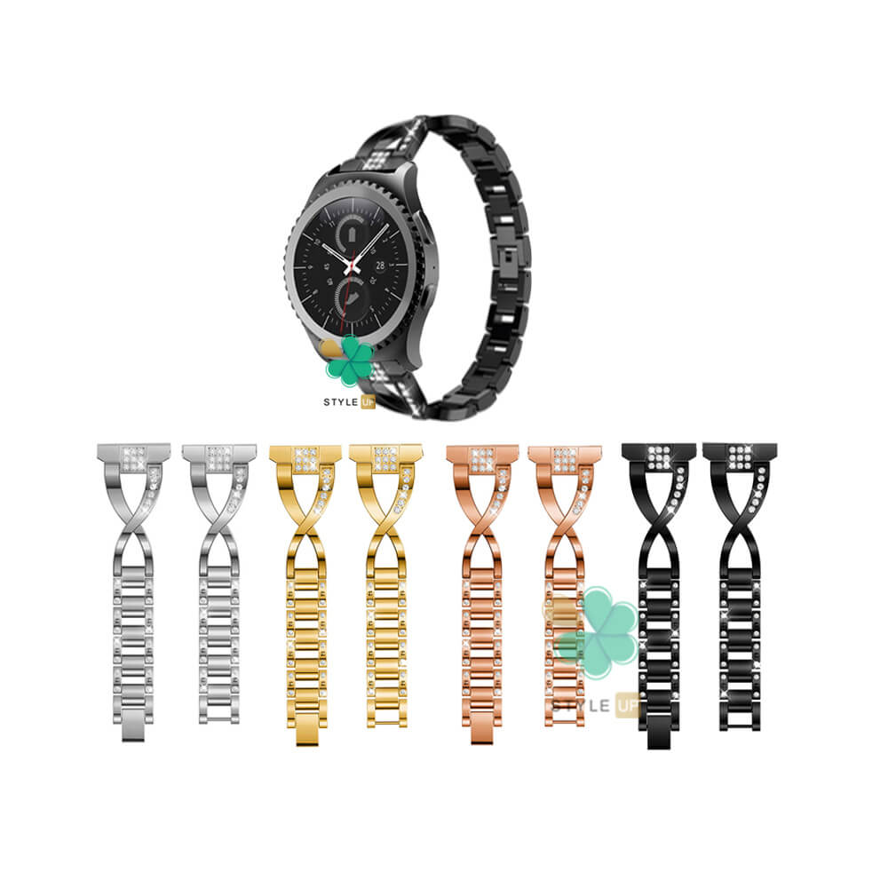 خرید بند ساعت استیل Flash مناسب سامسونگ Gear S2 Classic با رنگبندی متنوع و شیک