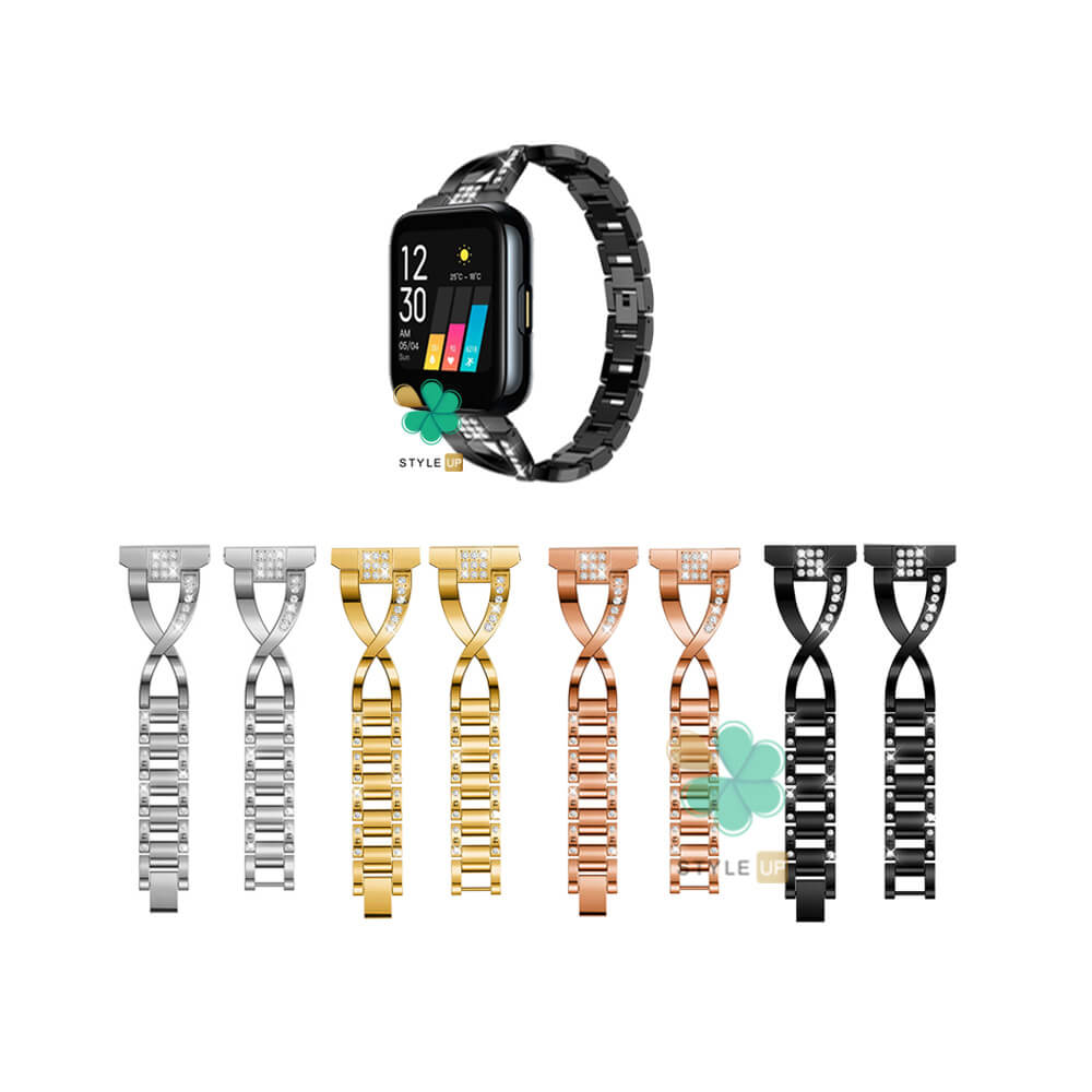 خرید بند ساعت استیل Flash مناسب Realme Watch با رنگبندی متنوع