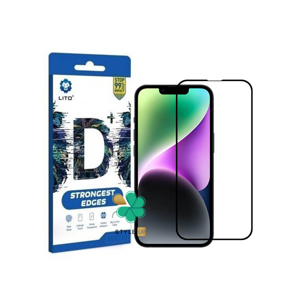 مشخصات خرید گلس محافظ گوشی D+ LITO برای Apple iPhone 14 Plus با پوشش کامل نمایشگر