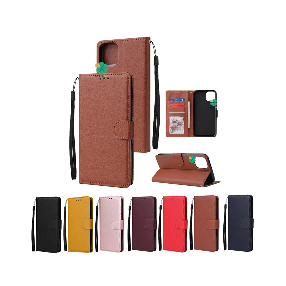 خرید کیف چرمی مدل ایمپریال قفل دار مناسب گوشی گلکسی ام 33 دارای جا کارتی 