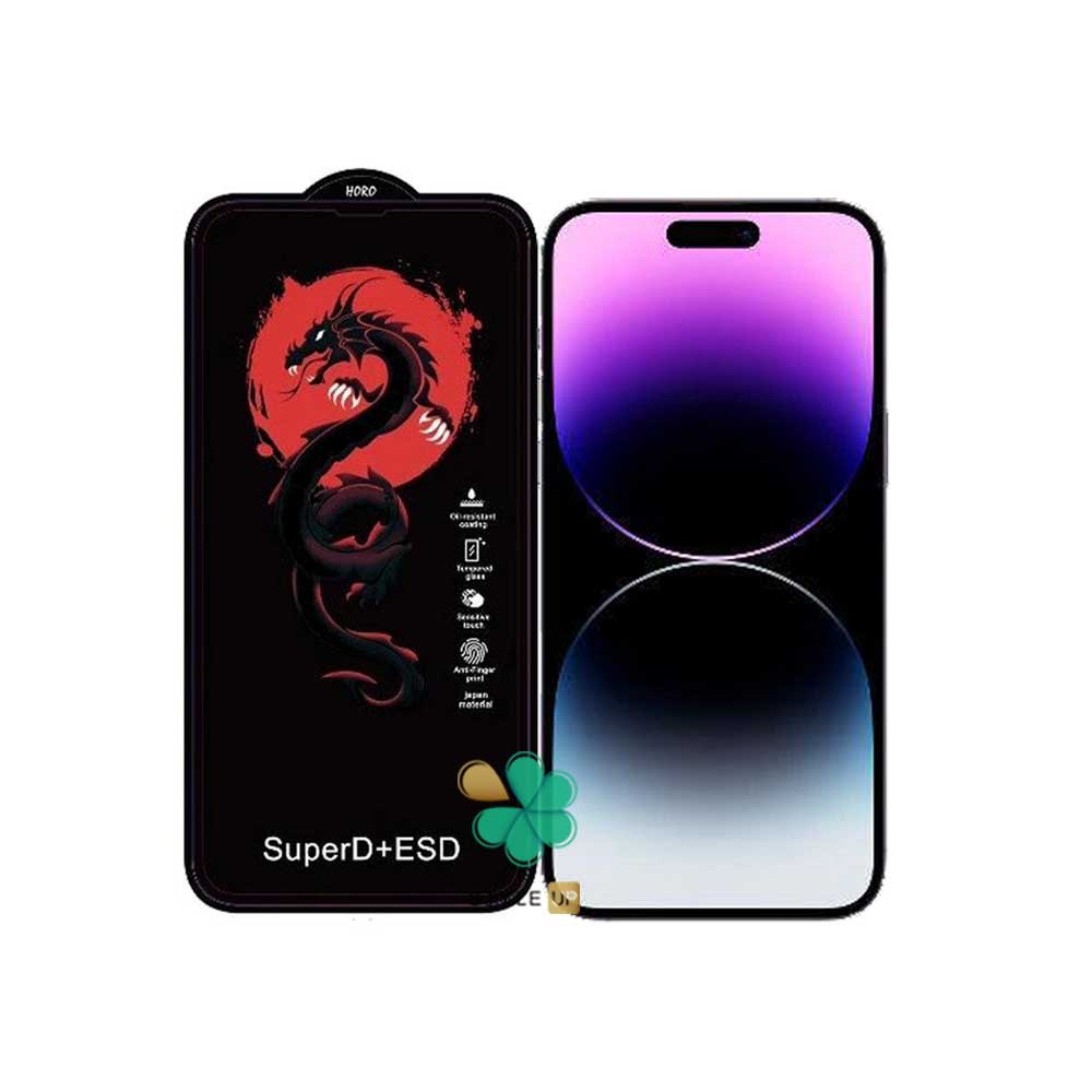 قیمت خرید محافظ صفحه نمایش گوشی Dragon ESD مناسب iPhone 14 Pro عدم جذب لک و گرد