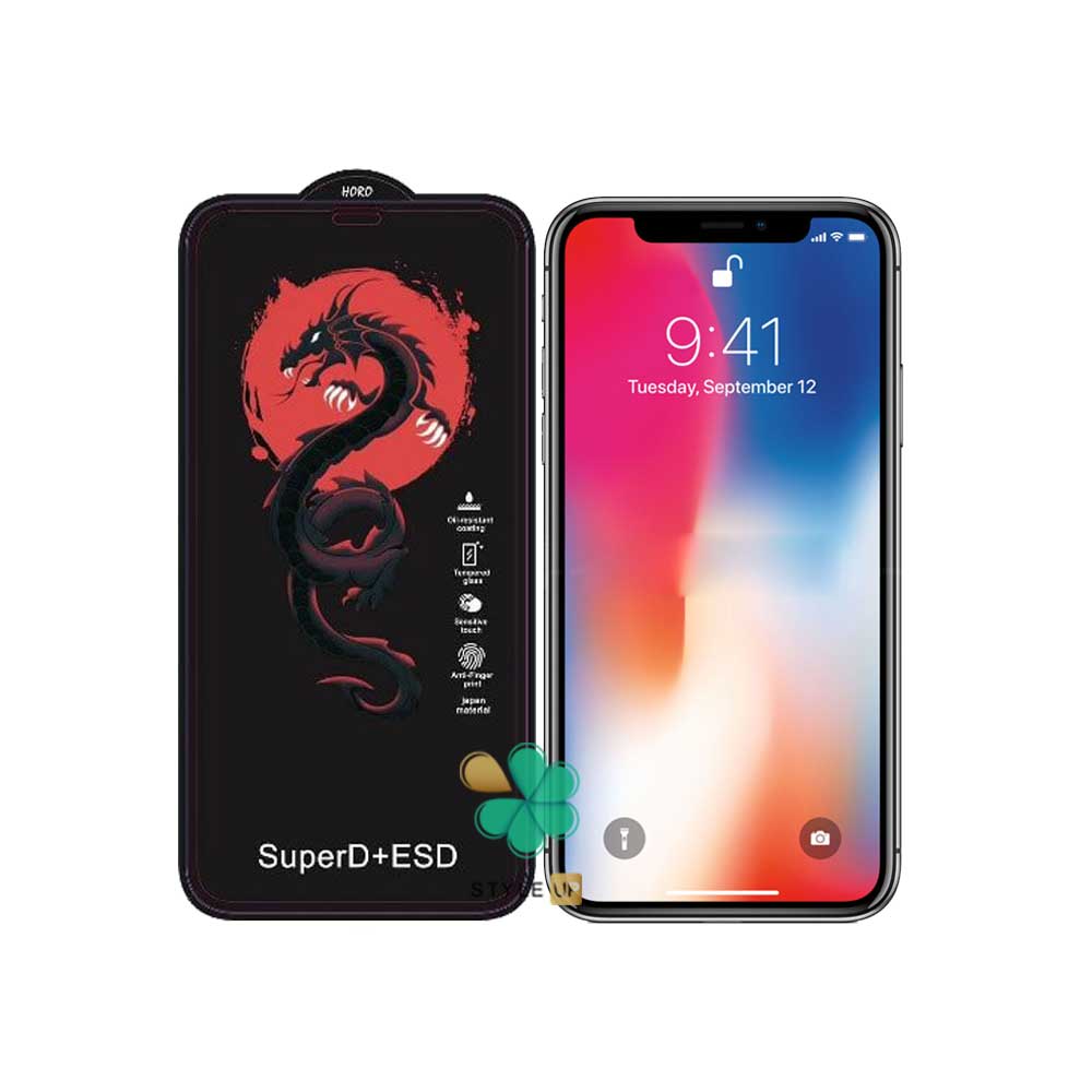 خرید محافظ صفحه گوشی Dragon ESD برای iPhone X/XS عدم جذب لک و گرد