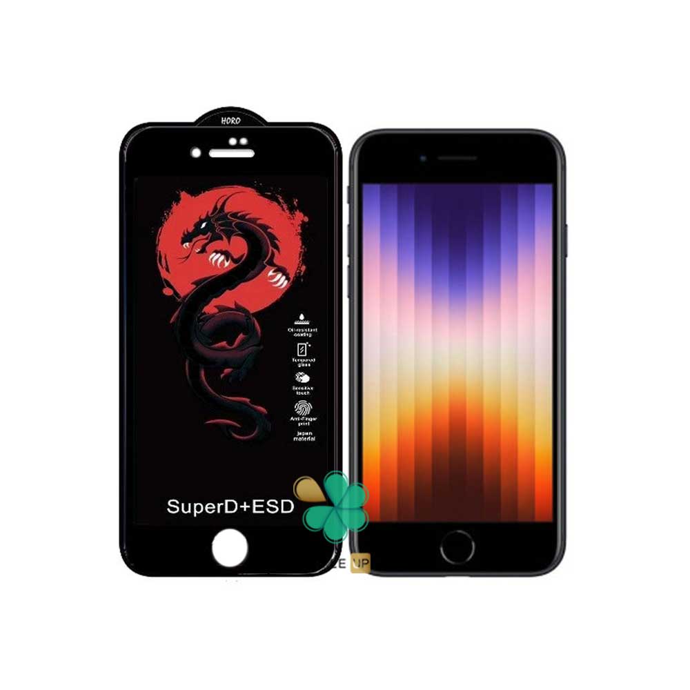 خرید محافظ صفحه گوشی Dragon ESD مناسب iPhone SE 2020 شفاف و بادوام