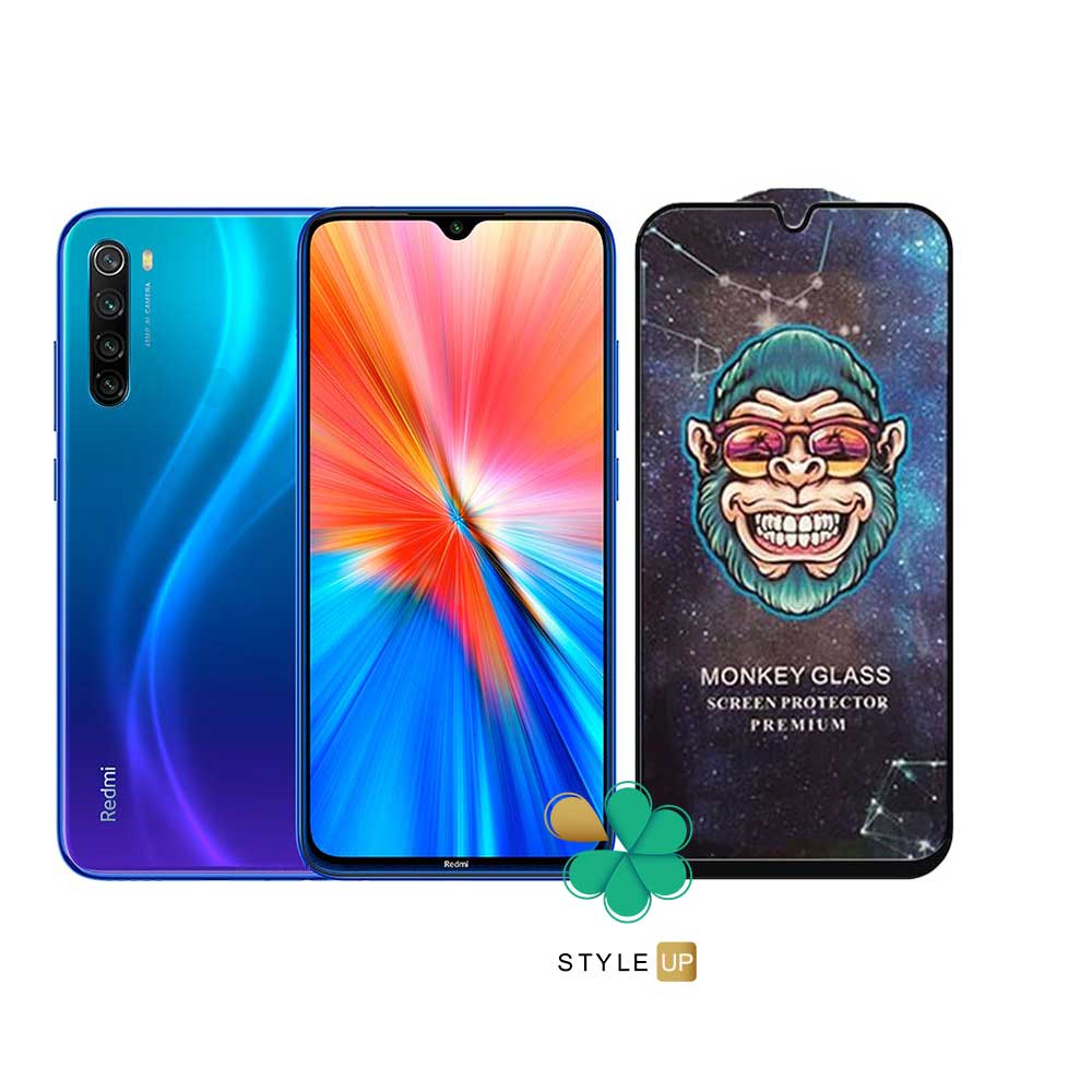 خرید محافظ صفحه Monkey مدل Premium برای شیائومی ردمی Note 8 2021 با ضخامت کم