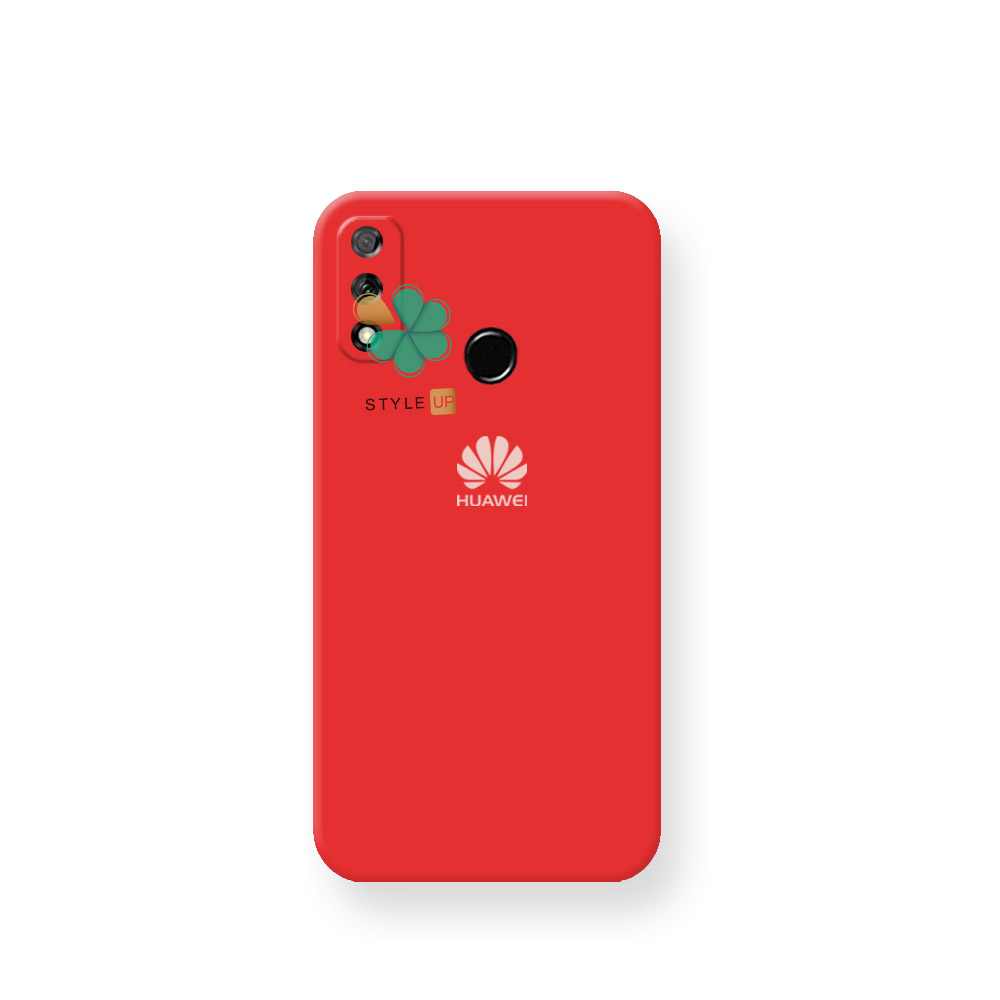 قیمت قاب گوشی سیلیکونی محافظ لنز دار برای Huawei Y8s رنگ قرمز طراحی دقیق مطابق با ابعاد گوشی