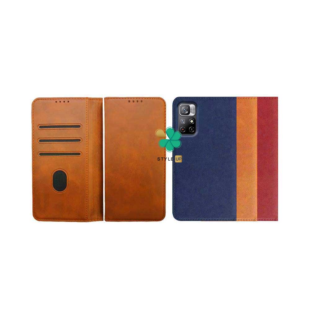 قیمت و خرید کیف لاکچری ایمپریال ویژه شیائومی ردمی نوت 11S 5G با دسترسی آسان به دکمه ها