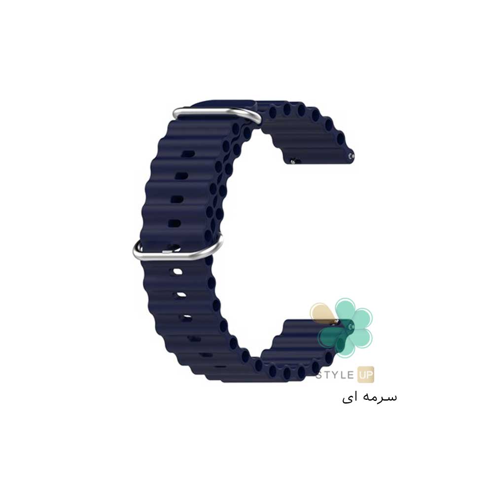 قیمت و خرید بند ساعت Ocean Loop برای Samsung Galaxy Watch 6 40/44mm رنگ سرمه ای خوش دست و شیک