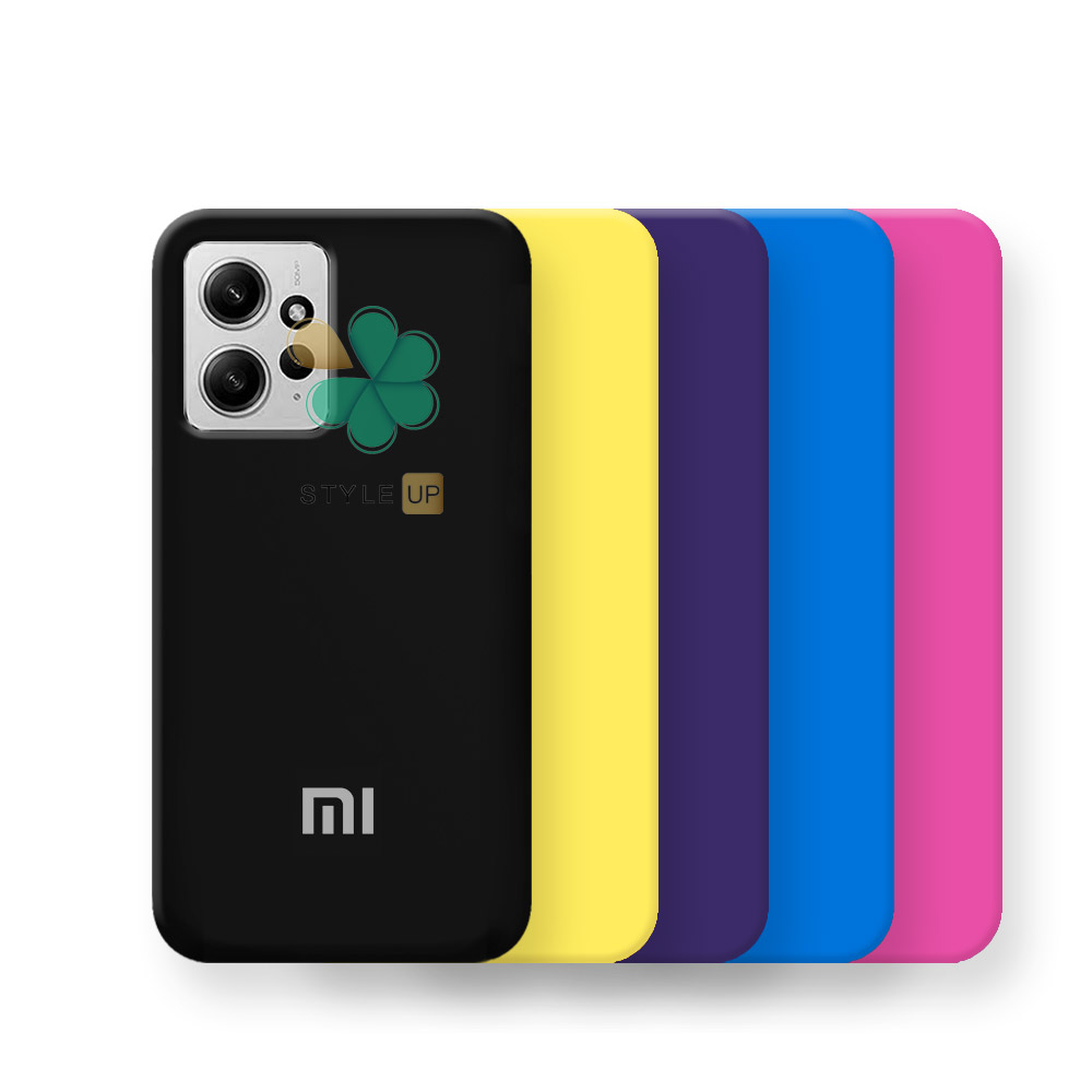 قیمت کاور گوشی سیلیکونی اصل مناسب Redmi Note 12 4G عدم جذب لک و گرد