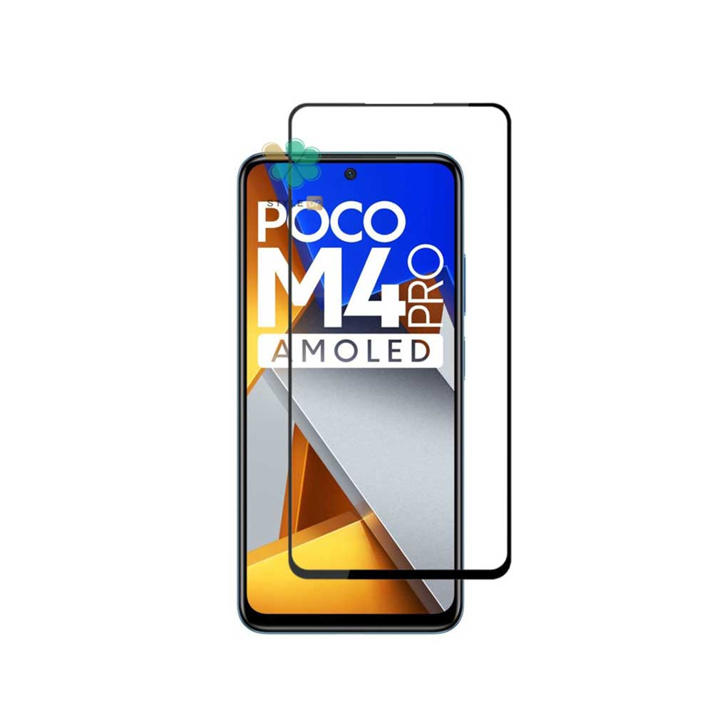 خرید و قیمت گلس گوشی فول OG برای شیائومی Poco M4 Pro شفاف و با دوام