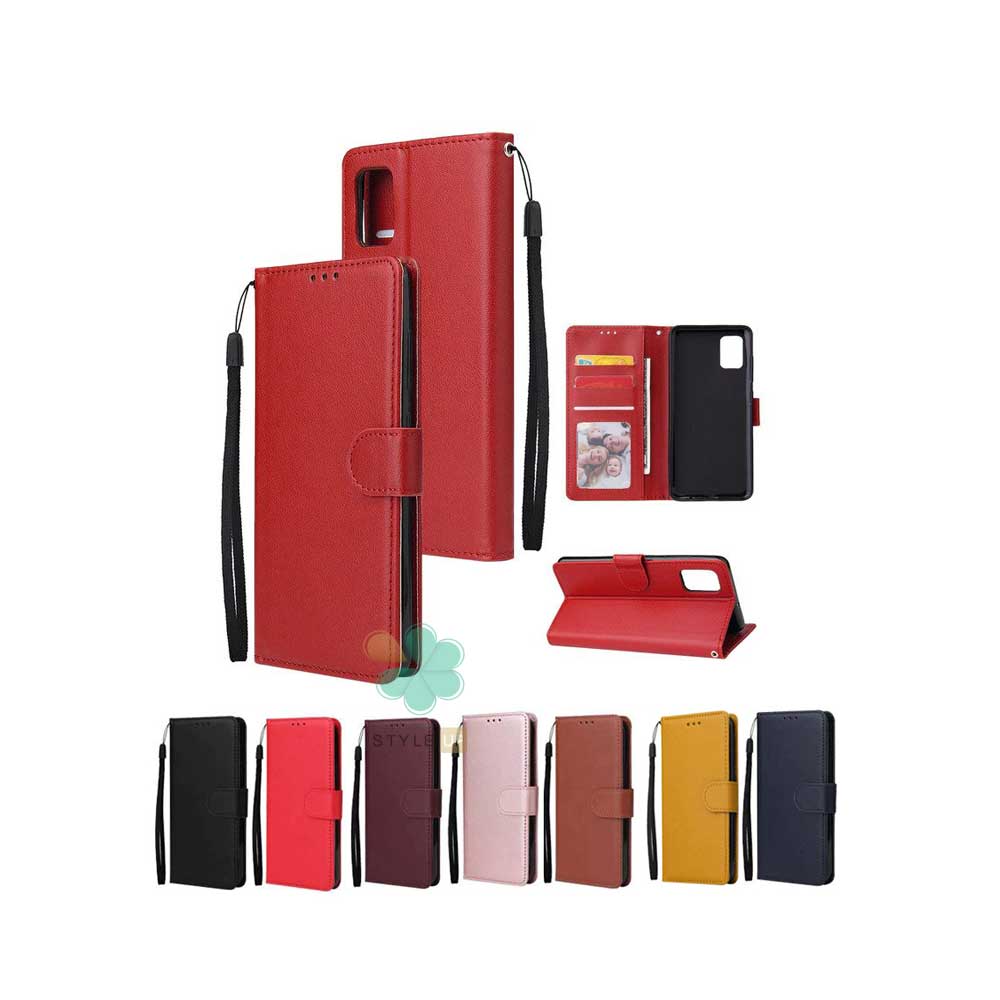 خرید کیف چرمی مدل ایمپریال قفل دار مناسب گوشی Redmi K40 Pro ساخته شده از چرم با کیفیت