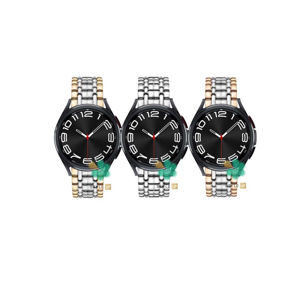 قیمت بند ساعت استیل Presence برای سامسونگ Galaxy watch 6 Classic نصب آسان