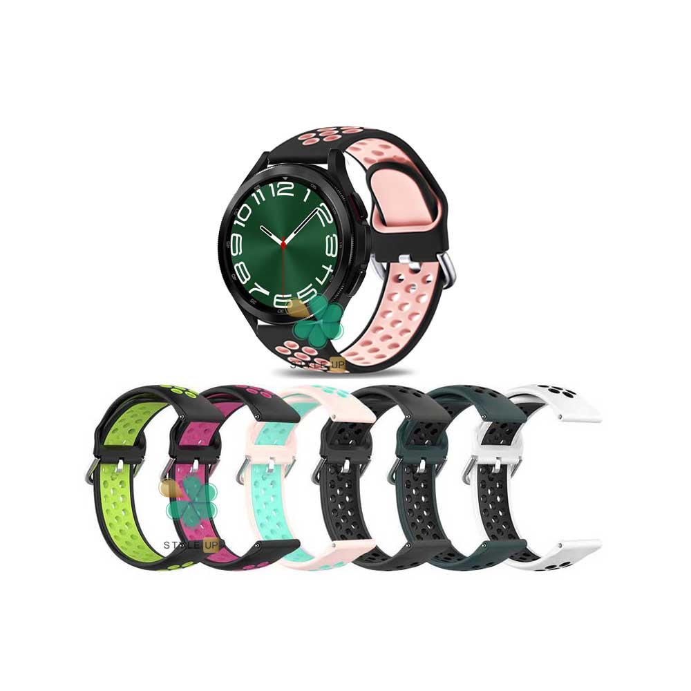 قیمت بند ساعت نایکی سگکی مناسب Samsung Galaxy Watch 6 Classic با رنگبندی متنوع 