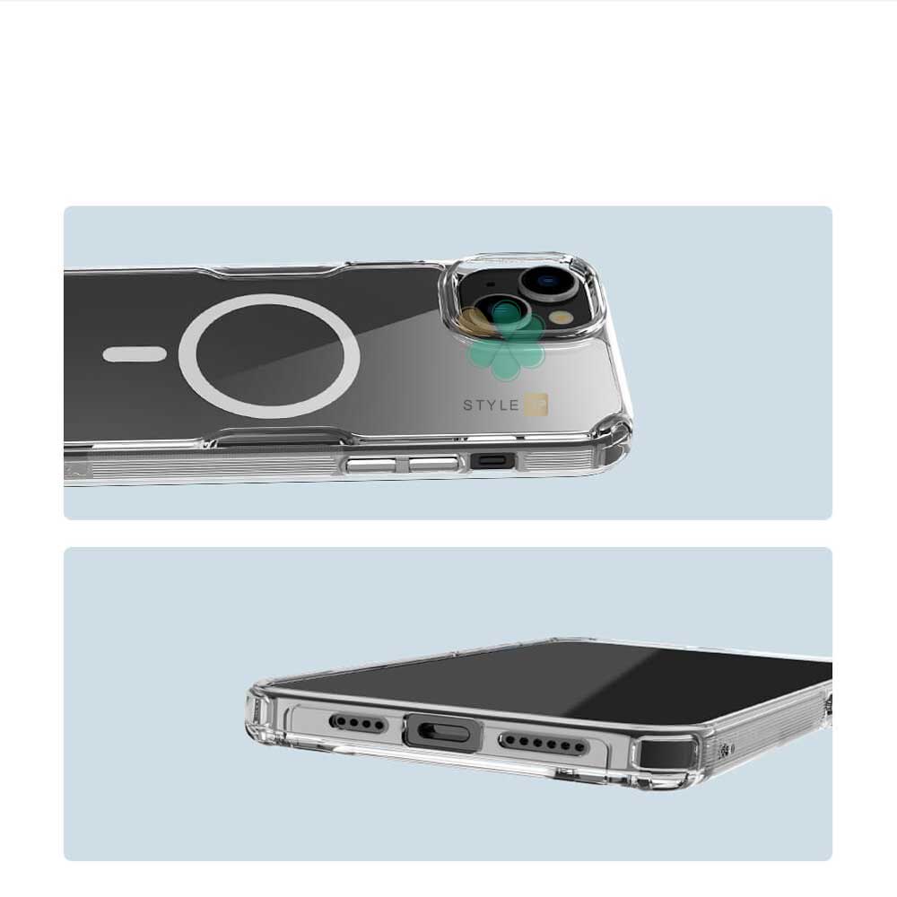 مشخصات و قیمت کاور محافظ Nature TPU Pro / Magnetic نیلکین ویژه گوشی اپل آیفون 15 با دوام بالا