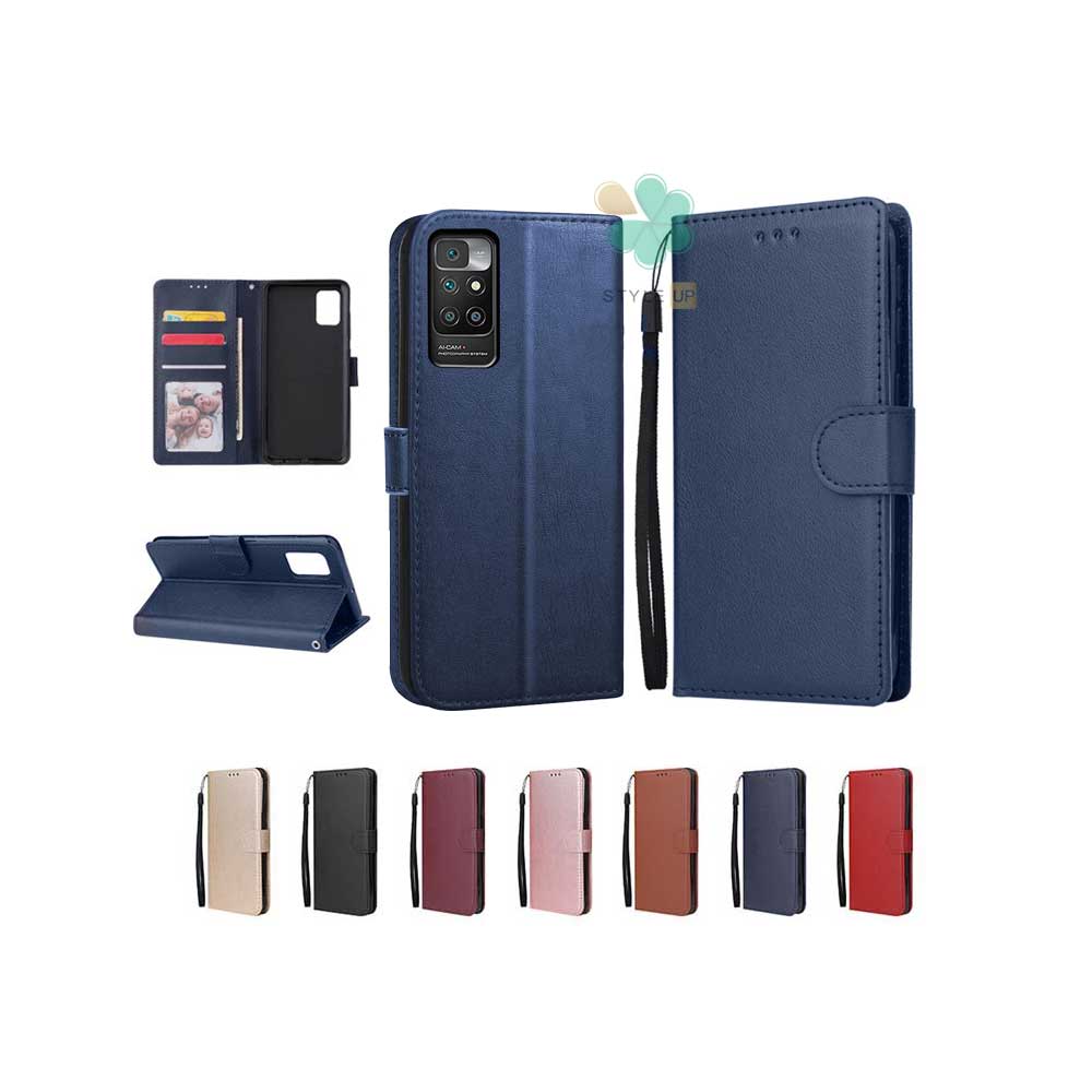 قیمت کیف محافظ چرمی مدل ایمپریال قفل دار مناسب گوشی شیائومی Redmi 10 Prime 2022 با قابلیت استند 