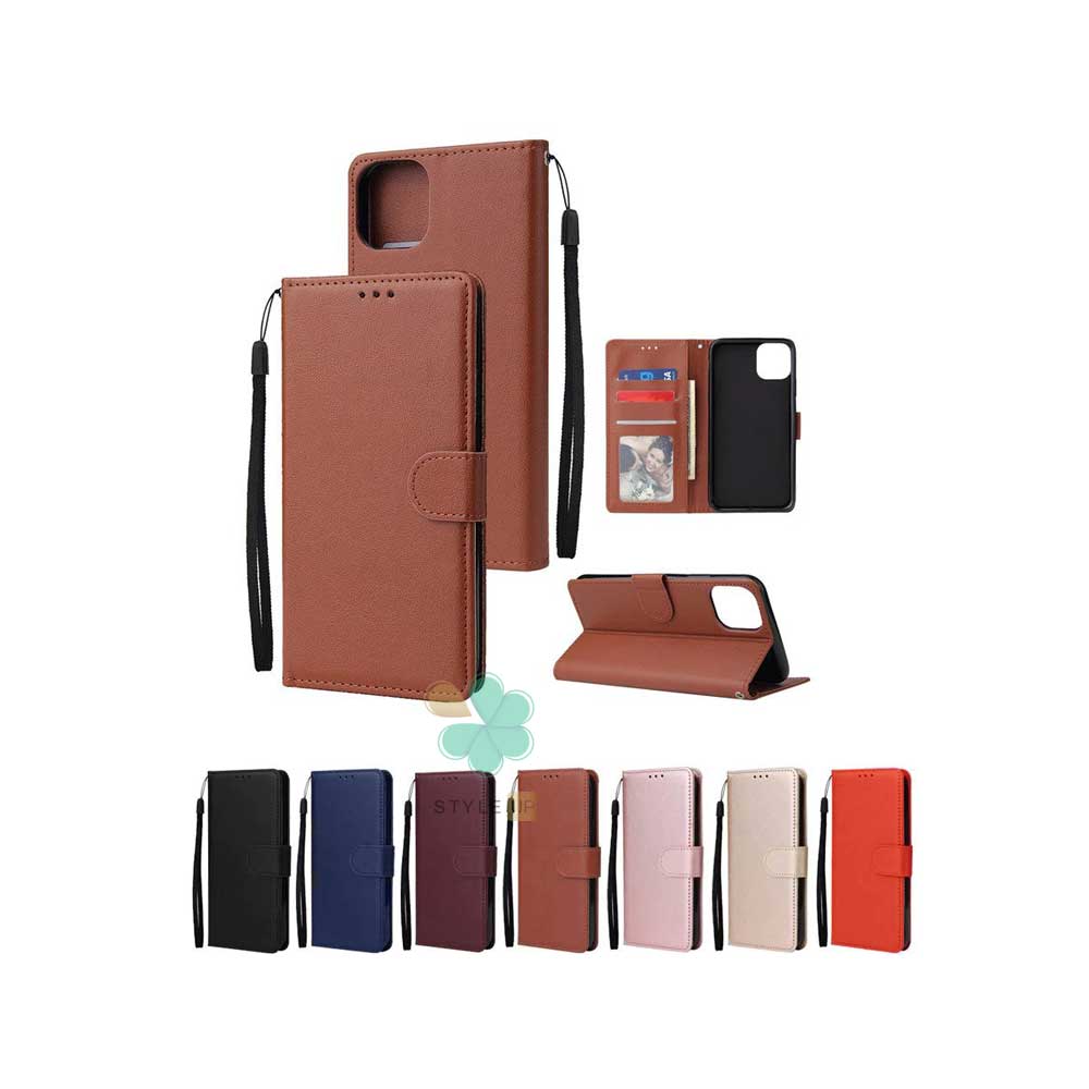 خرید کیف چرمی مدل ایمپریال قفل دار مناسب گوشی iPhone 13 Mini دارای قفل آهنربایی