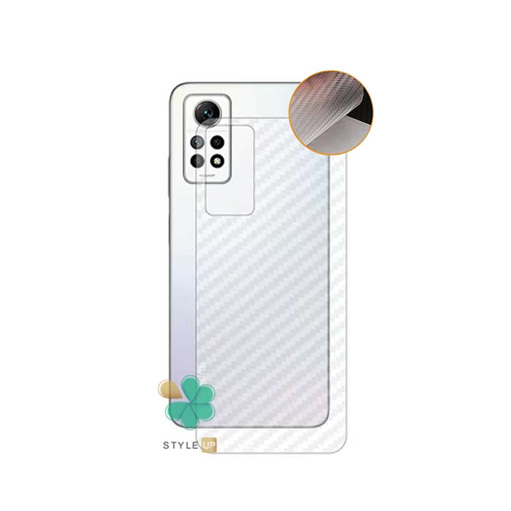 قیمت برچسب نانو پشت کربنی برای Xiaomi Redmi Note 12 Pro 4G مقاوم در برابر خط و خراش 