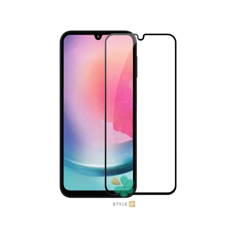 خرید گلس سرامیکی تمام صفحه ویژه گوشی سامسونگ Galaxy A24 حفظ حساسیت لمس گوشی
